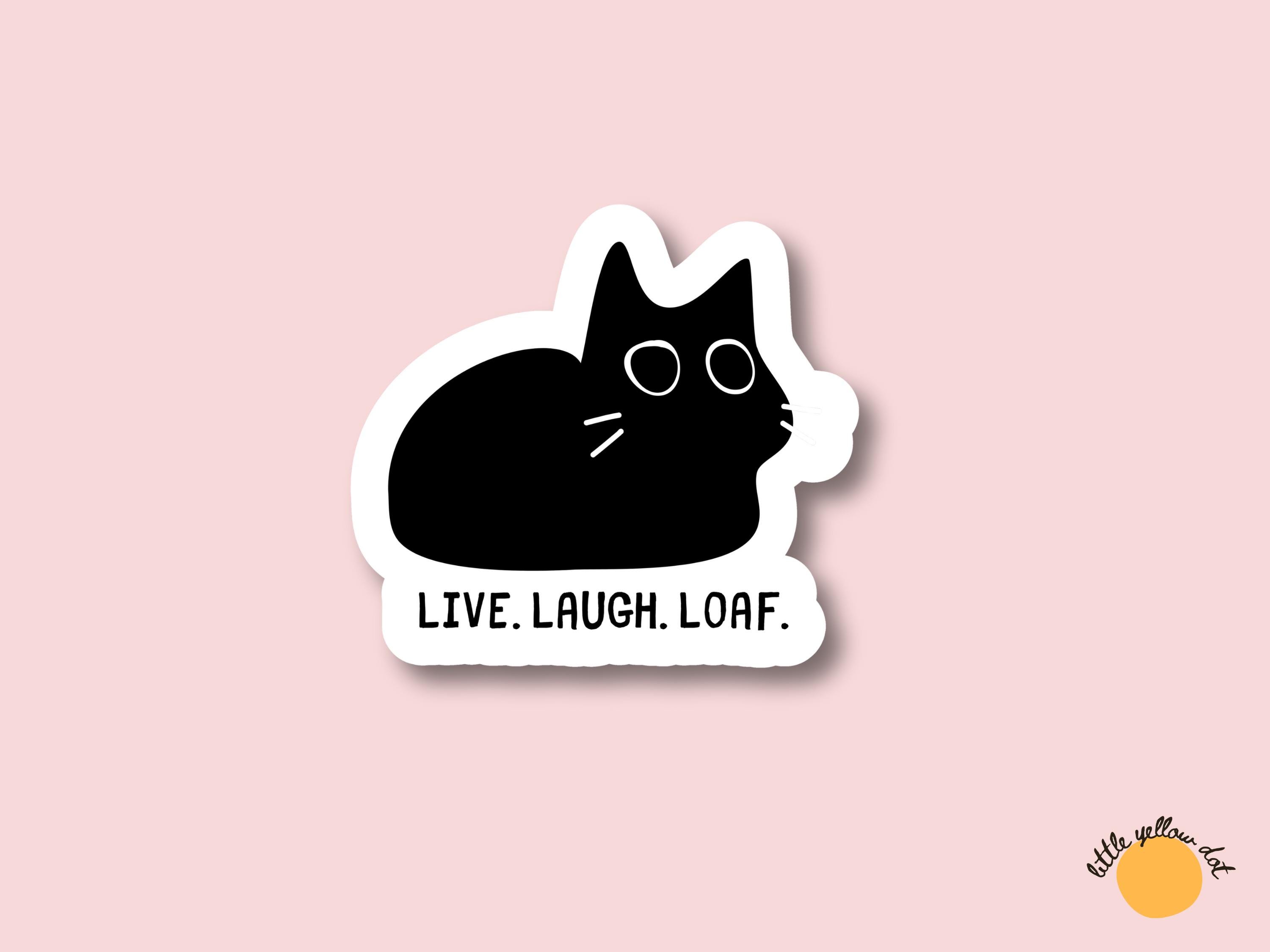 I LOAF U Matte Vinyl Sticker – The Cat Hive