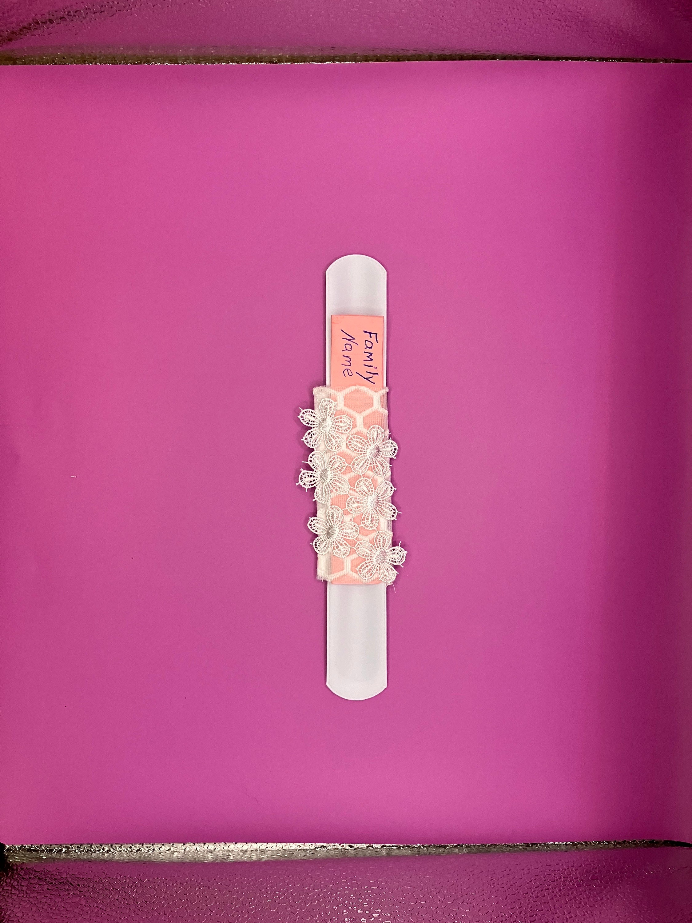 Family Name Braclet Holder