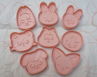 Stray Kids skzoo 3D cookie cutter