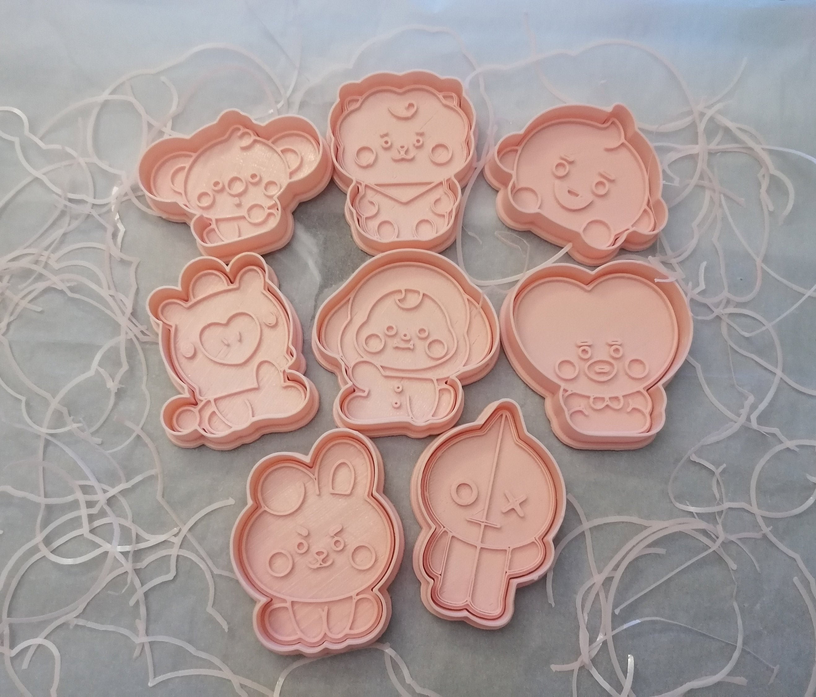 BTS BT21 3D Cookie Cutter - Etsy