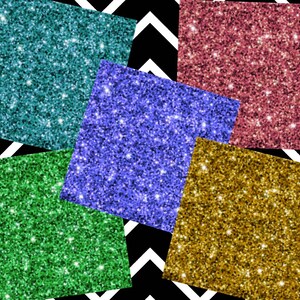 Chunky glitter digital paper pack, digital glitter paper, digital scrapbook glitter paper, chunky glitter 30 jpg images, digital download image 6