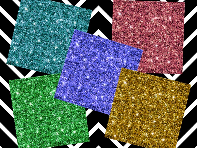 Chunky glitter digital paper pack, digital glitter paper, digital scrapbook glitter paper, chunky glitter 30 jpg images, digital download image 6