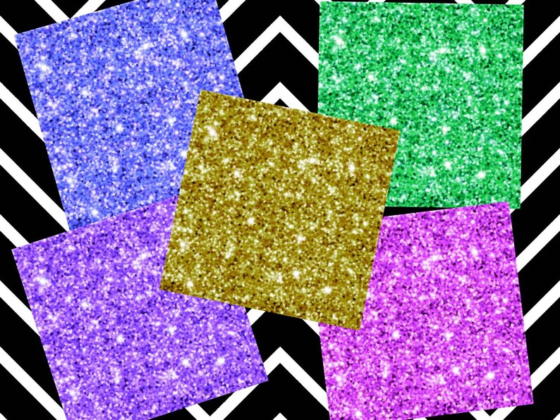 Chunky glitter digital paper pack, digital glitter paper, digital scrapbook glitter paper, chunky glitter 30 jpg images, digital download image 4