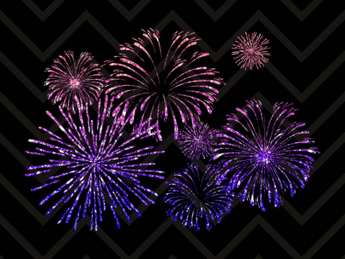 Glitter Fireworks clipart 4 de julio pegatinas digitales, imágenes  prediseñadas del día de la independencia, fuegos artificiales de  Nochevieja, imágenes png de brillo de Año Nuevo - Etsy México, image size:1145x859