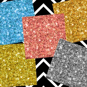 Chunky glitter digital paper pack, digital glitter paper, digital scrapbook glitter paper, chunky glitter 30 jpg images, digital download image 3