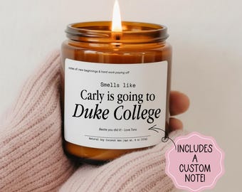 Personalized College Acceptance Gift, High School Graduation Gift for Girls, Custom College Gift
