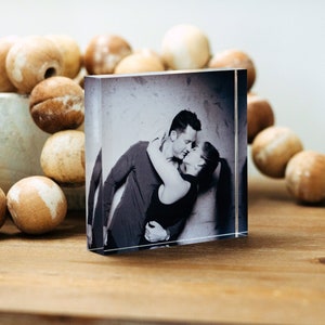 Custom Photo Gift, Acrylic Picture Frame Photo Block, Gift For Her, Personalized Photo, Custom Picture Frame, Unique Gift Ideas