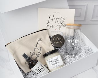 Engagement Gift Box, Future Mrs Candle, Wifey Glass Cup