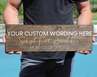 Custom Sign. Custom Wood Sign. Custom Plaque. Custom Kitchen Wall Signs. Customized Wooden Sign. Personalized Wood Signs. Door Signs.