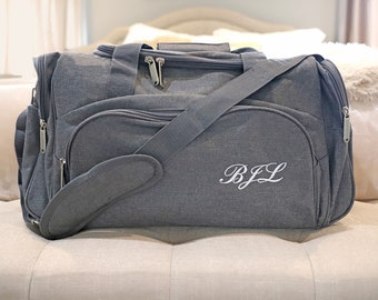 personalised gym duffle bag