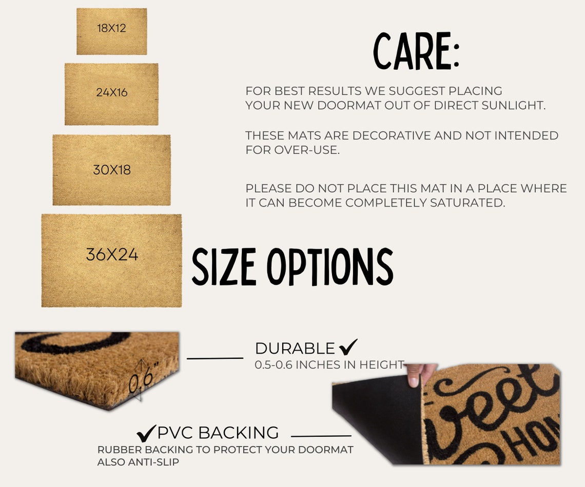 Eventually He Hasn't Asked yet Funny Door Mat Etsy