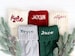 Christmas Stocking Personalize Stocking Personalized Christmas Stocking Christmas Gift Monogram Stocking Embroidered Family Stocking Holiday 