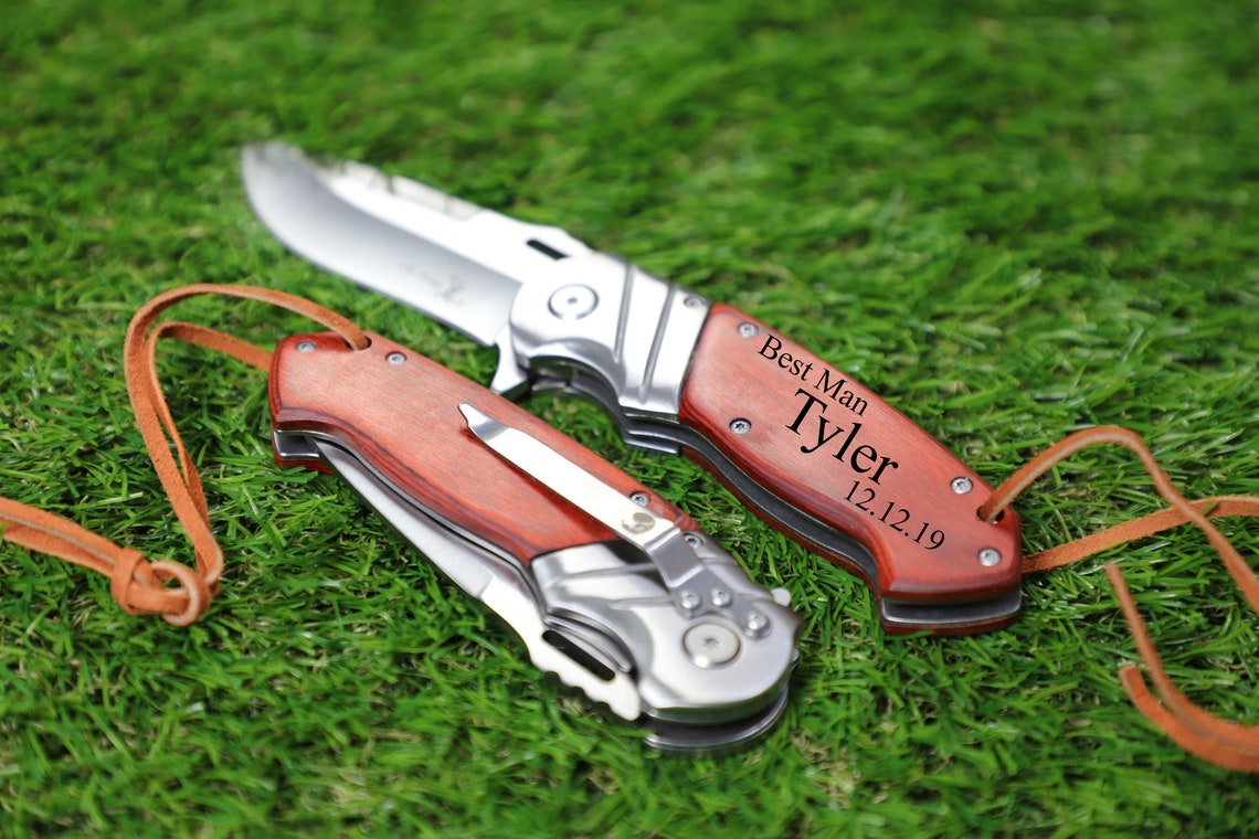 Personalized Knife groomsmen knife gift for groomsmen Etsy