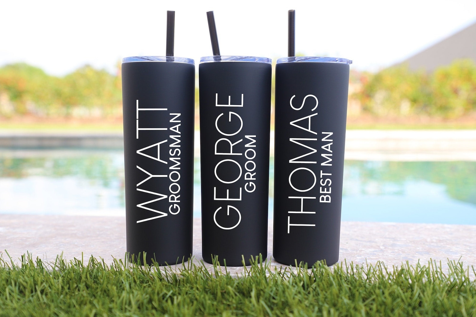 Personalized Tumblers for Groomsmen Personalized Gift Etsy