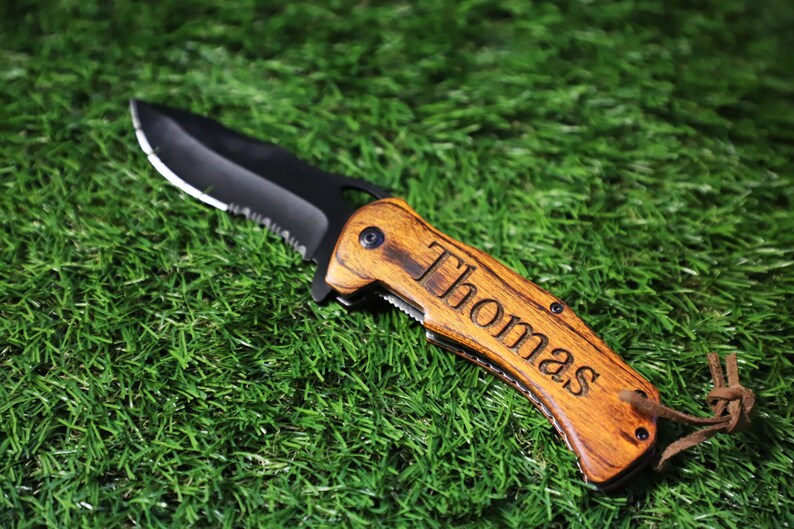 Personalized Engraved Groomsmen TACFORCE Pocket Knife with Clip Custom Gift eBay