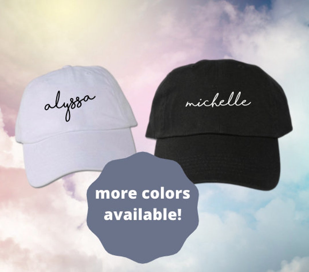 Custom Hat Embroidered Hat Initial Cap Personalized Ball - Etsy