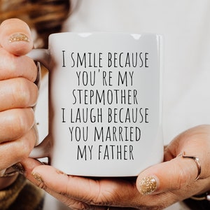 Stepmom Mug Step Mom Gifts Stepmother Mug Gifts for Step-Mom Present for Stepparent Mother&#39;s Day Funny Gift for Stepmom Coffee Cup