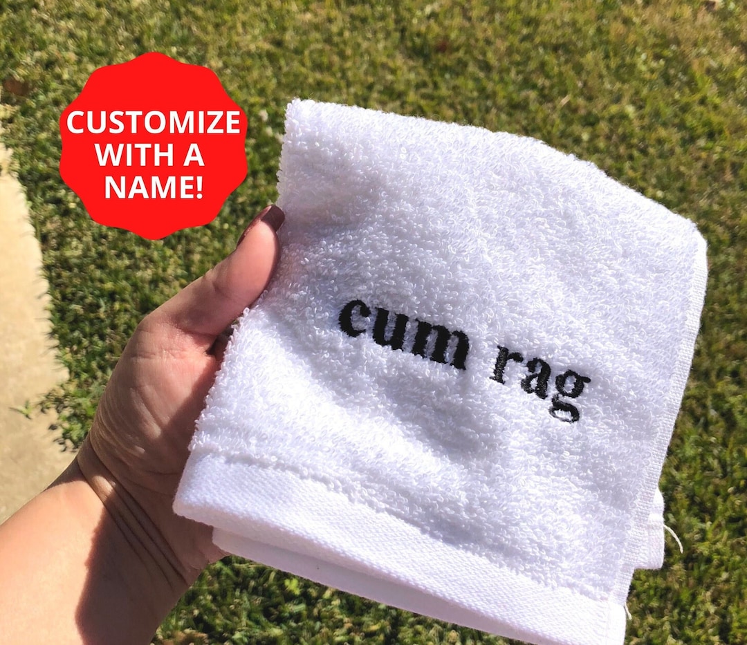 Personalised Cum Rag - CustomKings