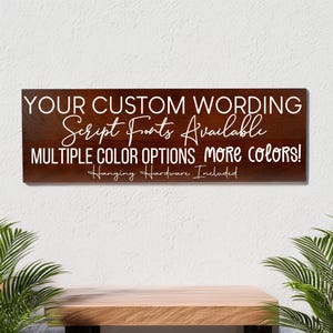 Custom Sign, Custom Wood Sign, Custom Plaque, Custom Kitchen Wall Signs, Customized Wooden Sign, Personalized Wood Signs, Door Signs