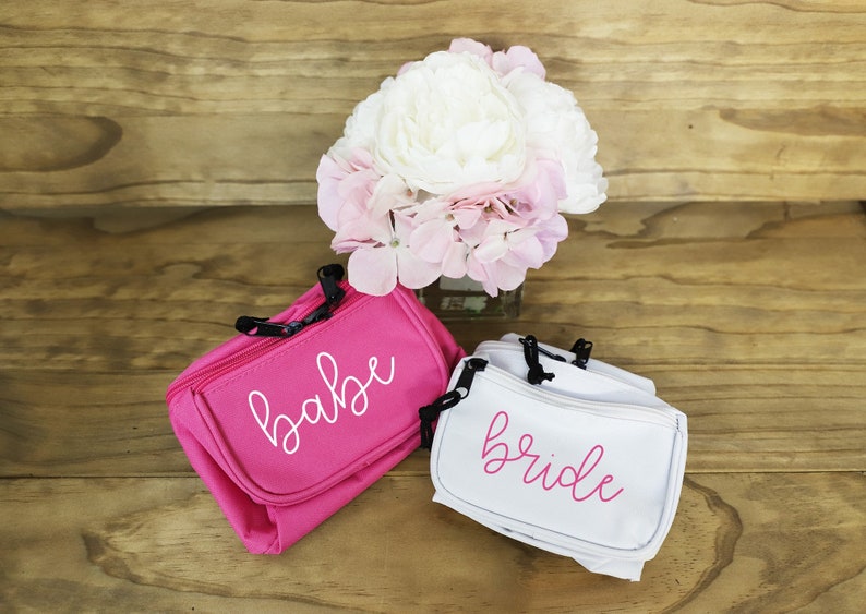 Bridesmaid fanny pack bride fanny pack wifey babes fanny | Etsy