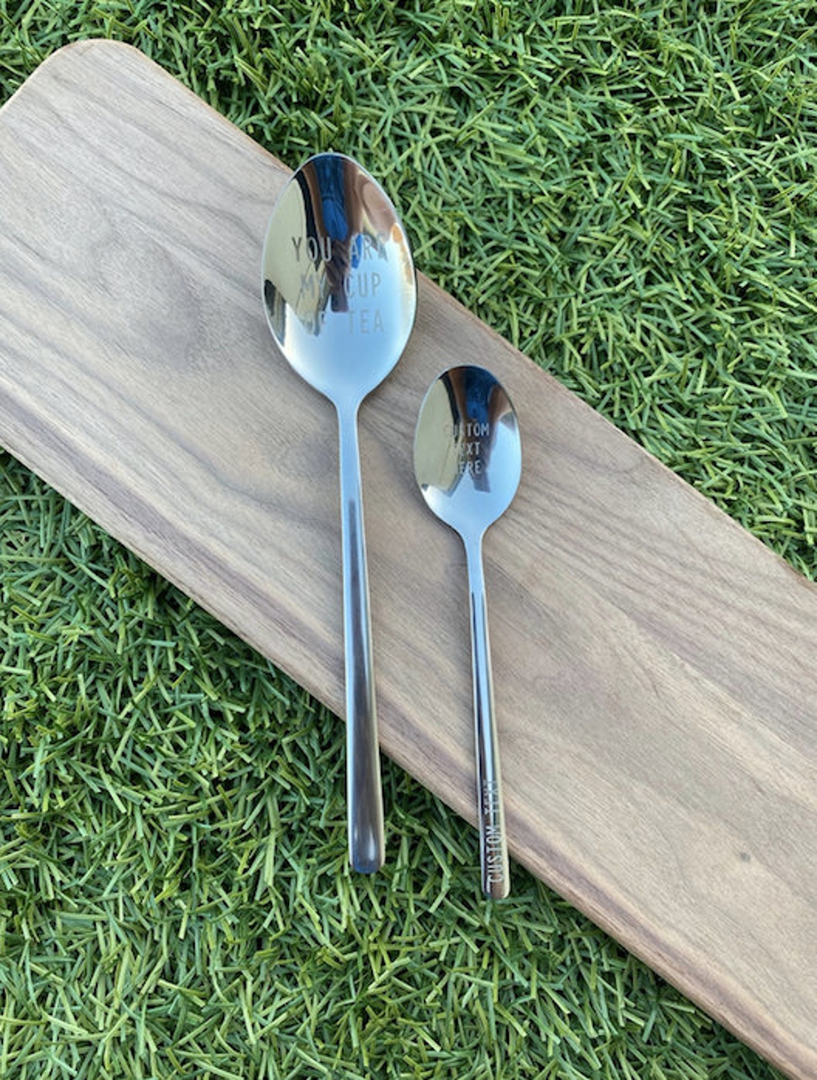 Personalized SPOON Tablespoon Dinnerware Utensil Party Wedding Etsy