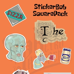 StickerBob SquarePack