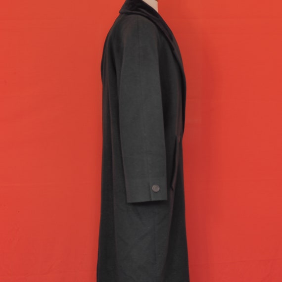 1980s Jones New York Green Wool Overcoat - image 4