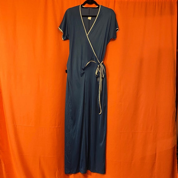 1970s UndercoverWear Nylon Wrap Jumpsuit