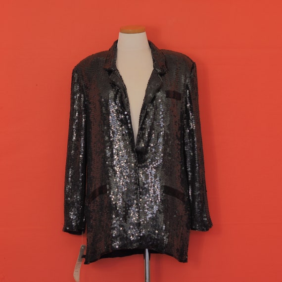 1980s Sténay Formal Sequin Blazer