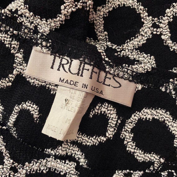 1990s Truffles Embellished Knit Crop Tank - image 4