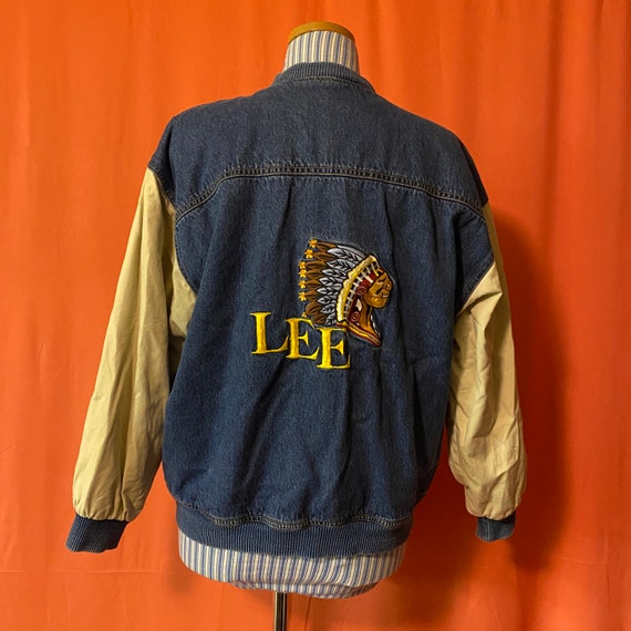 1990s Lee Embroidered Denim Jacket