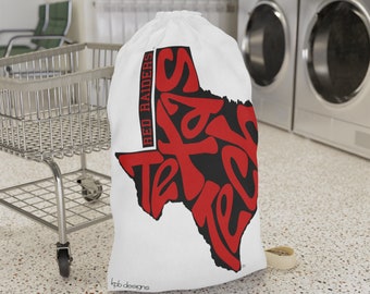 Texas Tech on Texas Laundry Bag