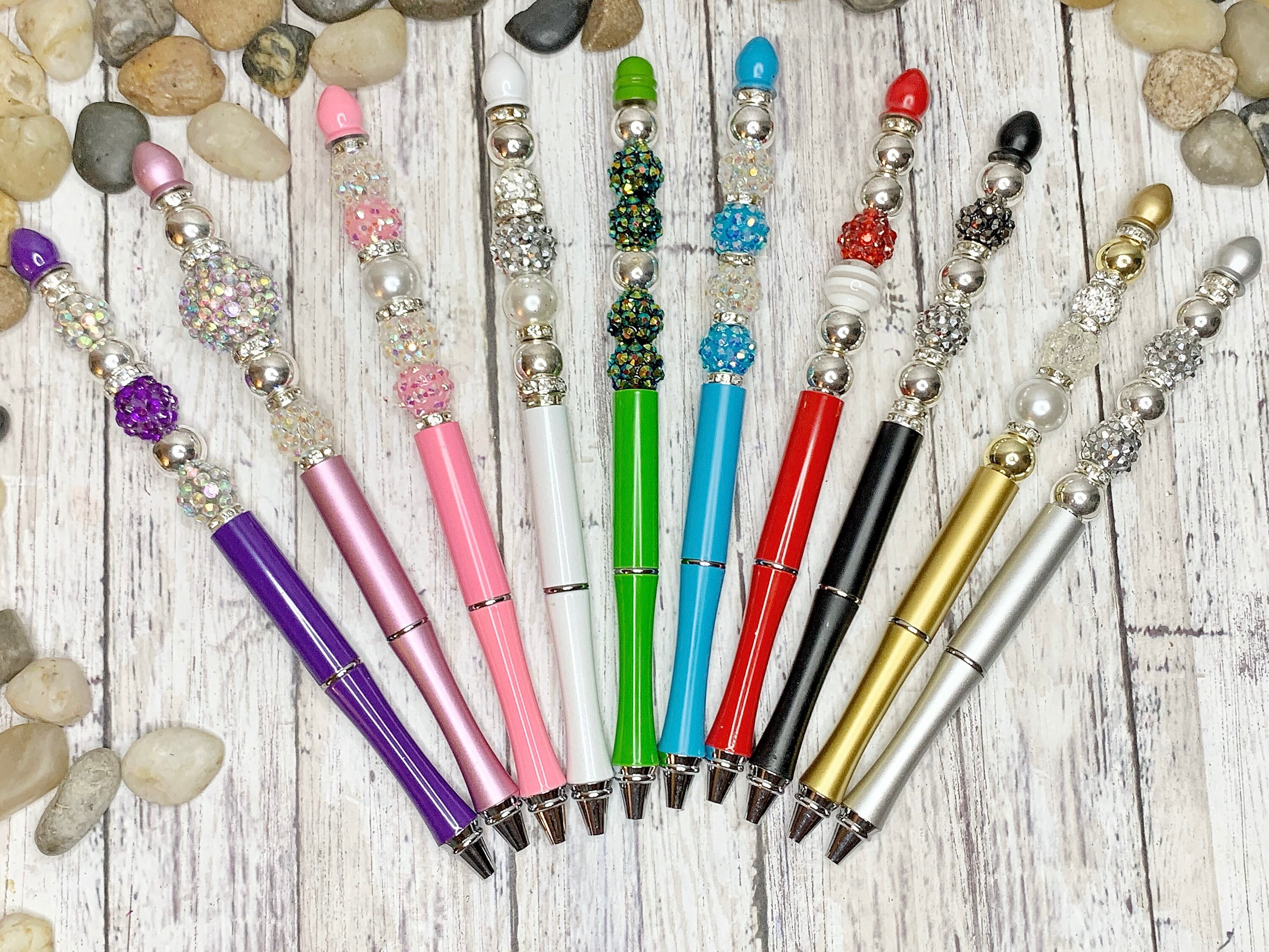 African Zulu beaded Pen Set of 5 pens gift from Africa SPECIAL OFFER! 