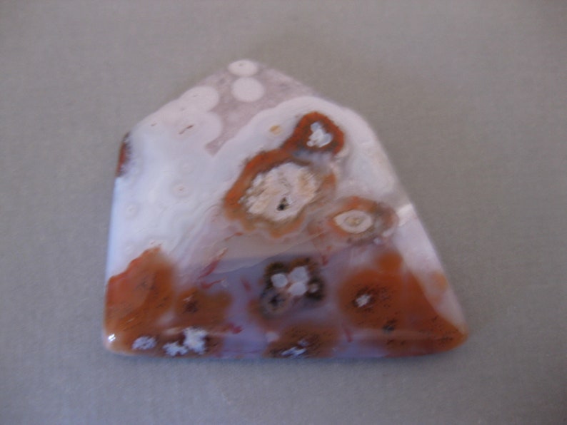 Morocco GS Plume Agate Cabochon