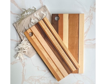 Stripe Cutting Board |  Serving Board  |  Charcuterie Board