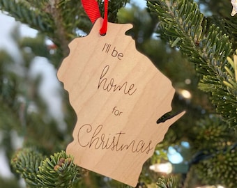 Wisconsin State Ornament