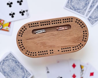 Einfaches Reise Cribbage Brett