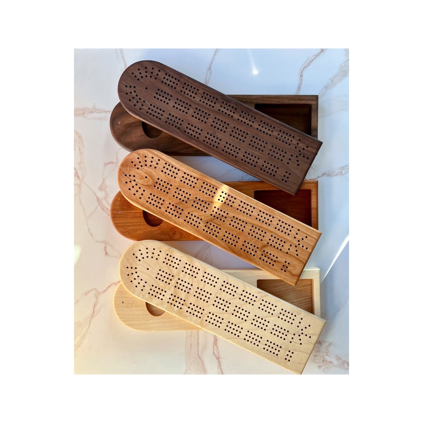 開封済未使用!クリベッジボード House of Cribbage社製 Amazon.com: House of Cribbage - 2 Track - Wooden Travel
