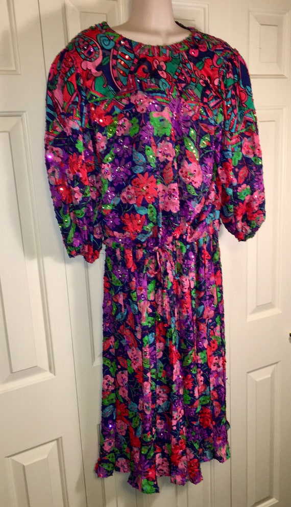 Vintage Diane Freis Two Piece Dress
