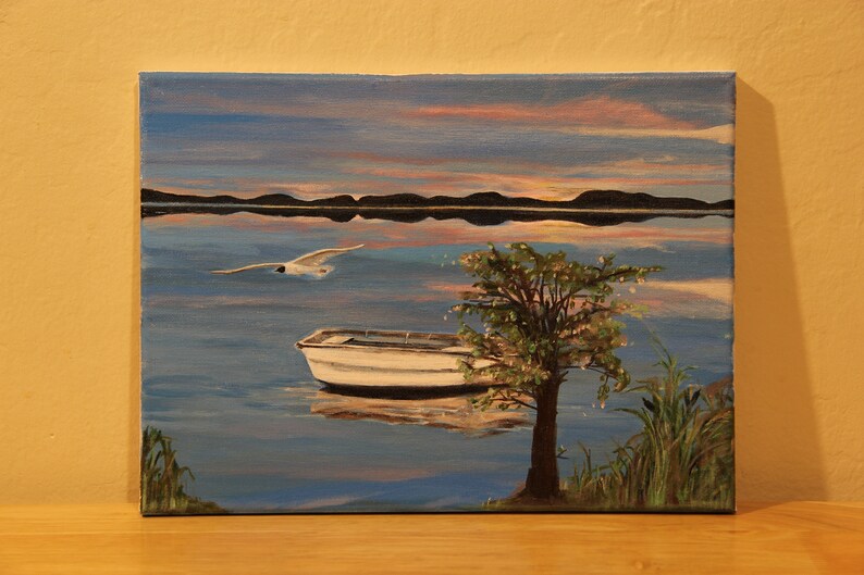 North. Original acrylic painting on a canvas. image 1