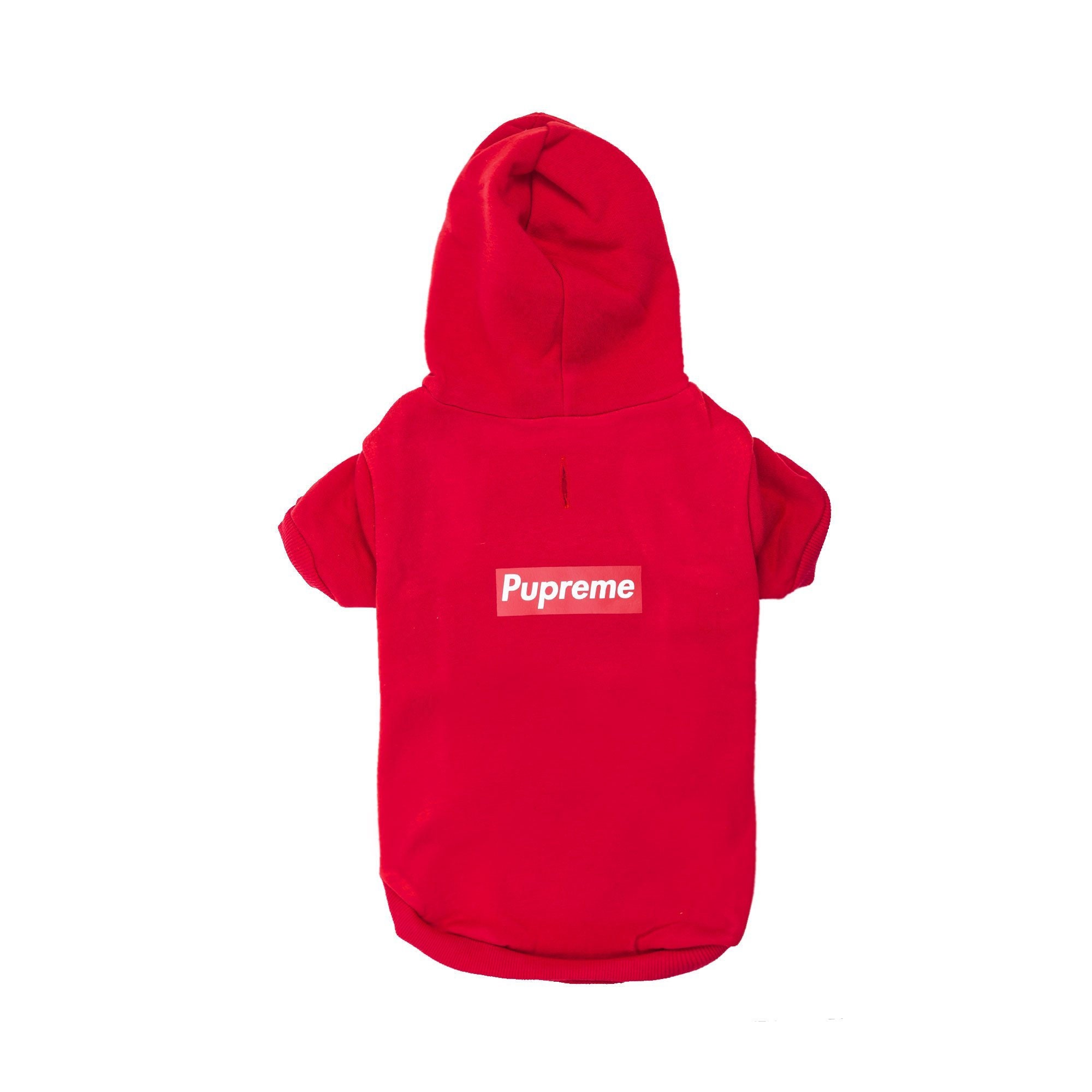 Pupreme Box Logo Hoodie Dog Clothing - Etsy Canada