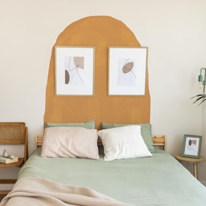 Arch Wall Decal Boho Sticker Color Headboard, LF111