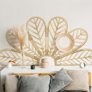 Headboard Wall Decal Bed Arch Sticker Boho, LF041