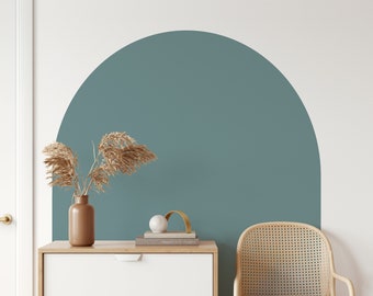 Arch Wall Decal Color Block Sticker Tête de lit, LF128