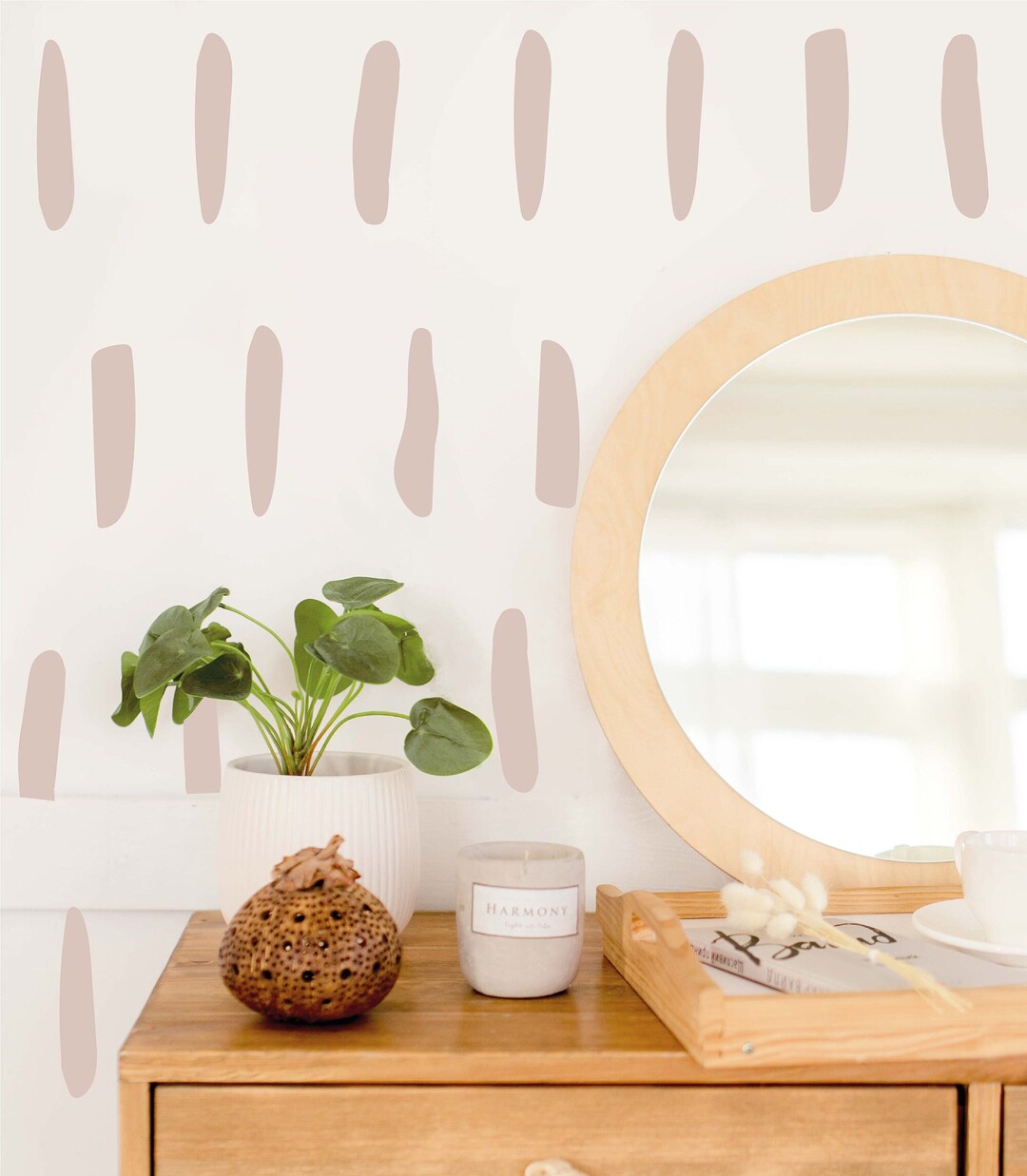 Strip Wall Decals Boho Stickers, KL0010 - Etsy