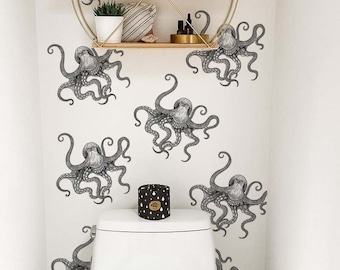 Octopus Wall Decals, LF316