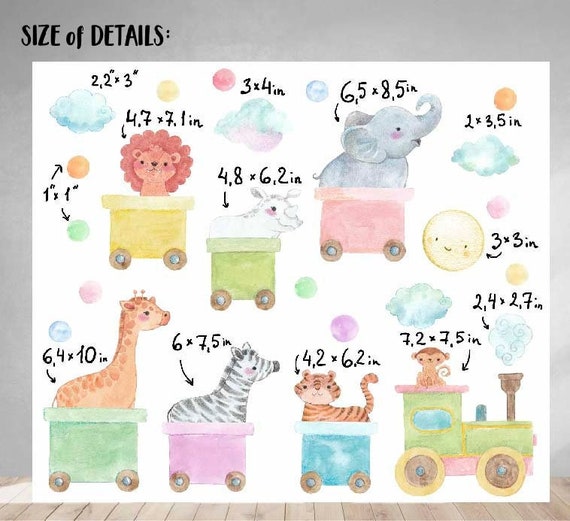 Parati per bambini animali della giungla