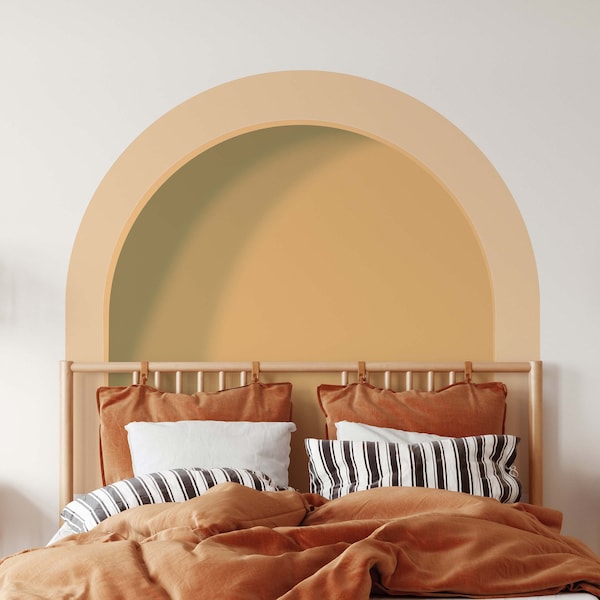 Wall Decal Headboard Etsy