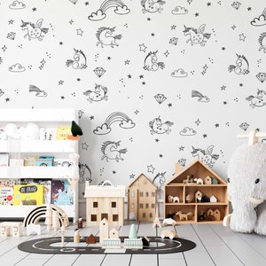 Unicorn Wall Decals Unicorn Vinyl Stickers, LF163