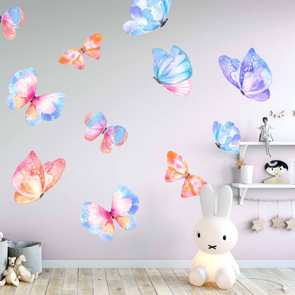 Butterfly Wall Decals Nursery - Etsy